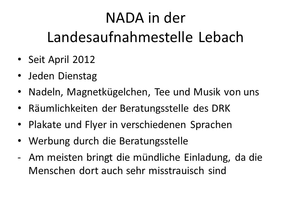 Ich will trinken, und deiner zu rauchen wird nicht werfen